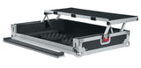 Universal Road Case for Large DJ Controllers with Sliding Laptop Platform