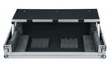 Universal Road Case for Large DJ Controllers with Sliding Laptop Platform