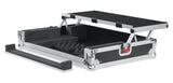 Universal Road Case for Medium DJ Controllers with Sliding Laptop Platform