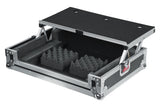 Universal Road Case for Small DJ Controllers with Sliding Laptop Platform