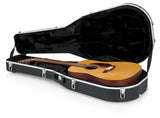 Gator Deluxe Molded Case for 12-String Dreadnought Guitars - Rugged Hard Cases