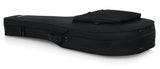 Gator Rigid EPS Polyfoam Lightweight Case for 12-String Dreadnought Guitars - Rugged Hard Cases