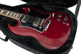 Gator Lightweight Case for Solid-Body Electrics like Gibson SG - Rugged Hard Cases