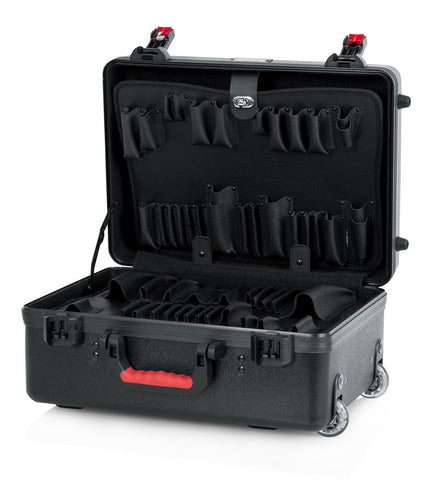 Gator TSA Series ATA Molded Utility Case (18"x13"x7") + 2 Tool Trays - Rugged Hard Cases