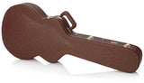 Gator Deluxe Wood Case for Semi-Hollow Guitars like Gibson 335 - Rugged Hard Cases