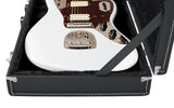 Gator Deluxe Wood Case for Jaguar, Jagmaster, and Jazzmaster Style Guitars - Rugged Hard Cases