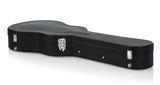 Gator Hard-Shell Wood Case for 3/4-Size Acoustic Guitars - Rugged Hard Cases