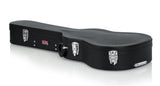 Gator Hard-Shell Wood Case for 3/4-Size Acoustic Guitars - Rugged Hard Cases