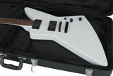 Gator Hard-Shell Wood Case for Extreme Guitars like Flying V or Explorer - Rugged Hard Cases