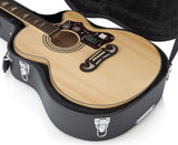 Gator Deluxe Wood Case for Jumbo Acoustic Guitars - Rugged Hard Cases