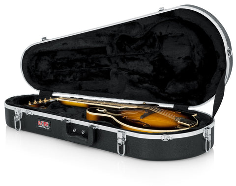 Gator Deluxe Molded Case for Both A and F Style Mandolins - Rugged Hard Cases
