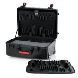 Gator TSA Series ATA Molded Utility Case (18"x13"x7") + 2 Tool Trays - Rugged Hard Cases