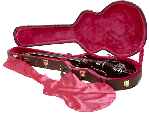 Gator Deluxe Wood Case for Semi-Hollow Guitars like Gibson 335 - Rugged Hard Cases