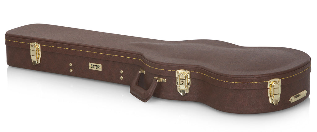 Gator Deluxe Wood Case for Solid-Body Guitars such as Gibson SG ...