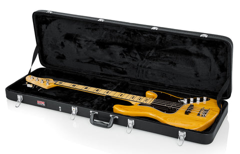Gator Hard-Shell Wood Case for Bass Guitars - Rugged Hard Cases