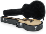 Gator Deluxe Wood Case for Jumbo Acoustic Guitars - Rugged Hard Cases